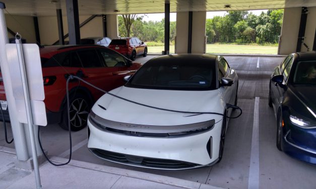 Spotted in Austin White Lucid Electric Car I Needz One!