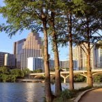 Downtown Austin from the River Walk Enjoy this Amazing View